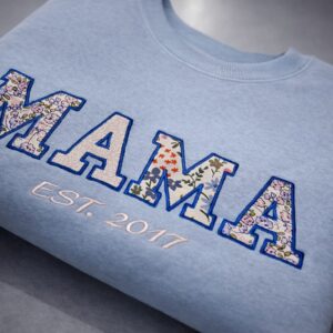 Hanorac unisex personalizat cu broderie MAMA/TATA
